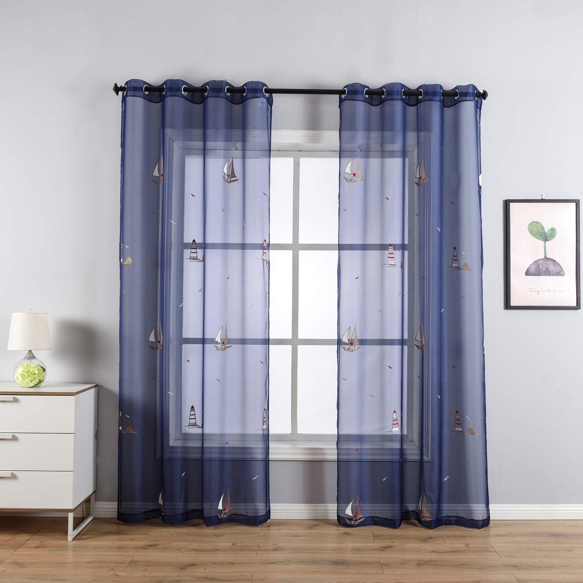 Baby Boy Blue Curtains Curtains & Drapes 2023