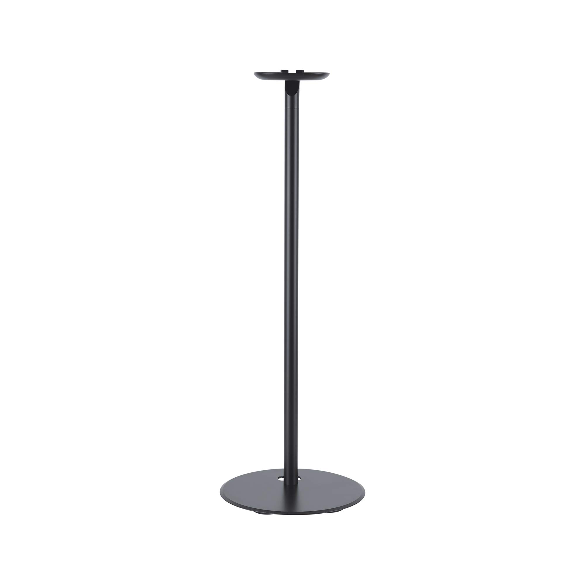 conecto CC50595 Premium Standfuß für SONOS ONE™ + SONOS PLAY:1™ mit Kabelmanagement, Höhe: 71,6cm, Traglast: max. 3,0kg, schwarz (1 Stück)
