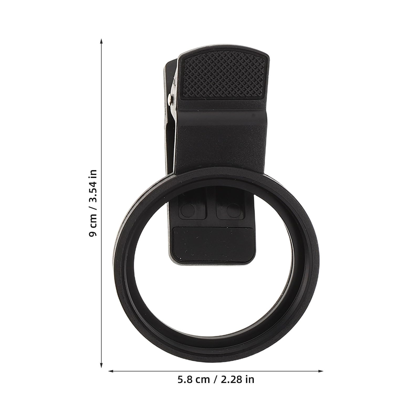 POPETPOP Filtro Coral Polarizado para Móvil Clip, Vidrio y Plástico
