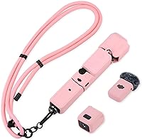 Vista 12 de Funda de silicona para bolsillo 3 y cordón para el cuello, funda protectora para lentes, resistente a los arañazos, ajustable, fácil de transportar