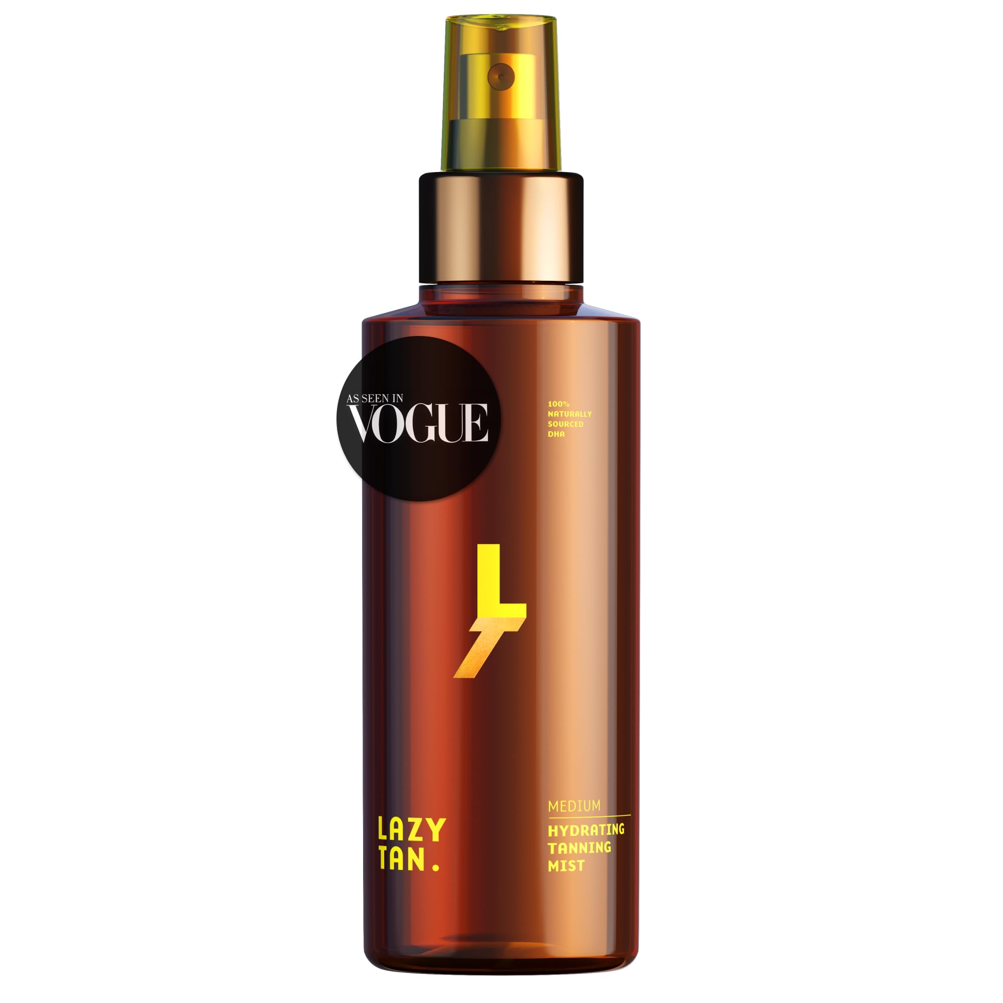 Lazy Tan Face Tan Mist - Self Tanning Mist, Waterproof, Effortless and Natural Looking, Gradual Sun Kissed Glow, Suitable for Face and Body, Hydrating