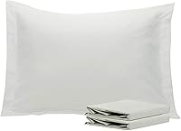 Vista 82 de NTBAY Fundas de almohada estándar, paquete de 2 fundas de almohada de microfibra cepillada de 20 x 26 pulgadas, súper suaves y acogedoras
