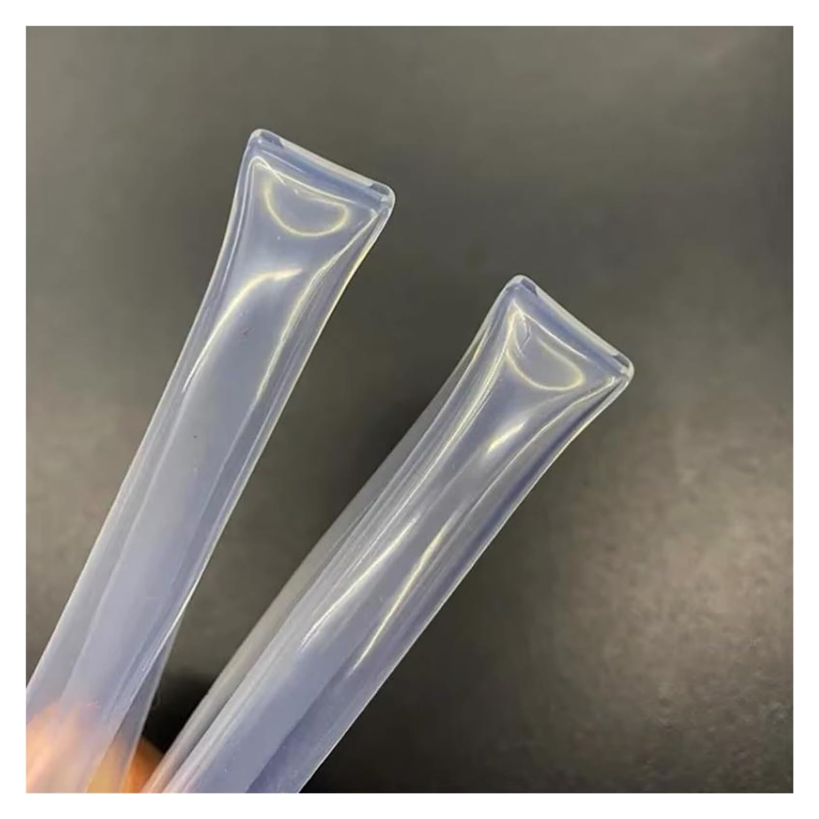 Flexibler Silikonschlauch, Schlauch in Lebensmittelqualität, 1 m, Länge Außendurchmesser 4–18 mm, Innendurchmesser 2–14(OD 12xID 10mm)