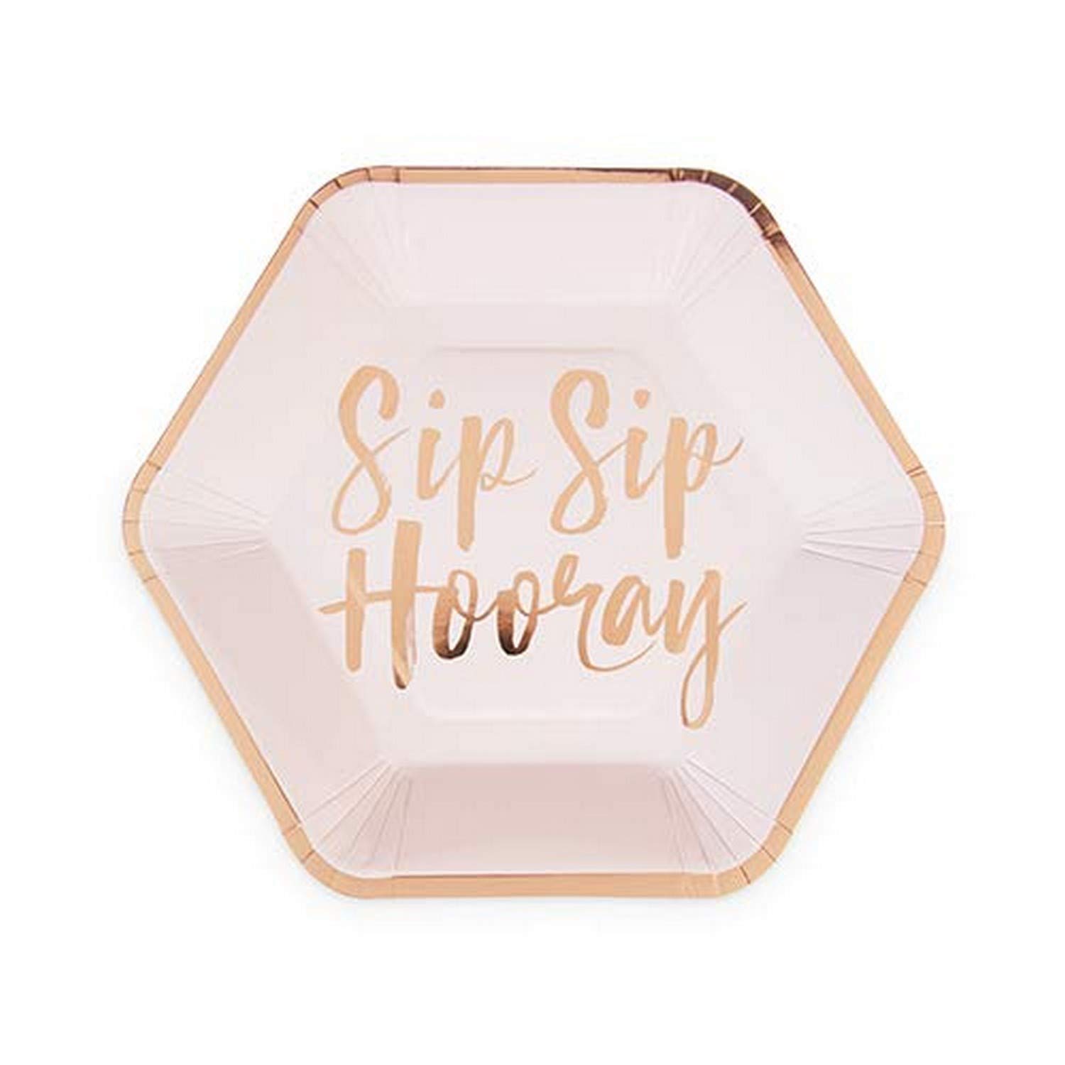Cakewalk (Party) Appetizer Plate by Cakewalk, 17.78cm x 20.32cm, Sip Hooray