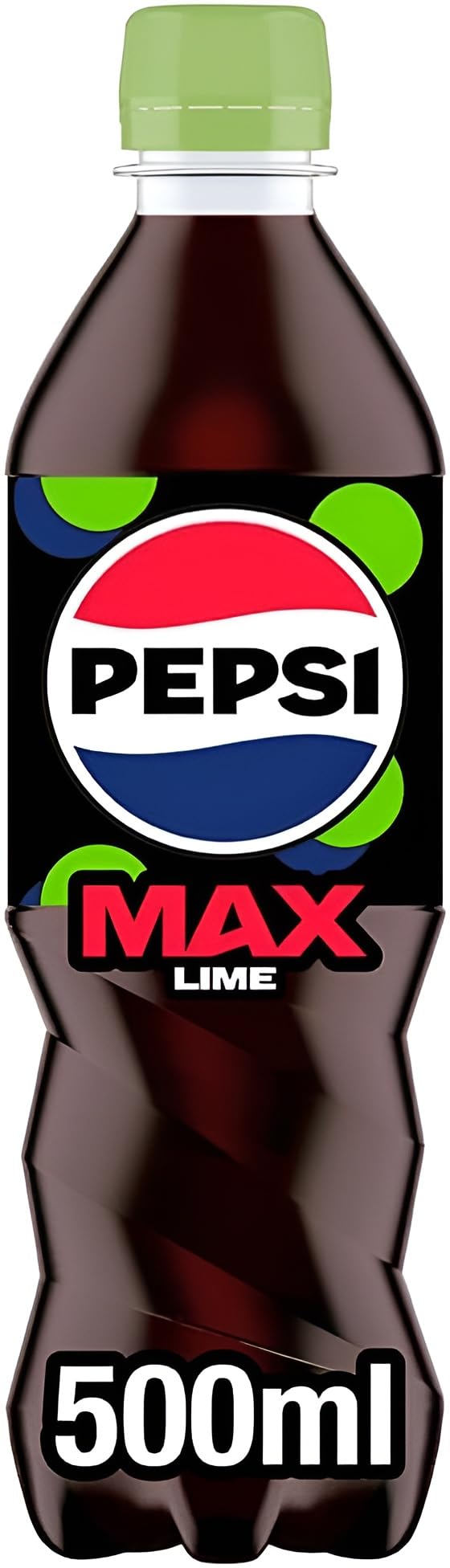 Pepsi Max Lime No Sugar Cola Bottle 500ml