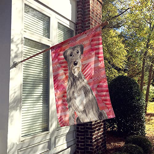 Drapeau Irish Wolfhound multicolore en canevas lourd de qualité supérieure