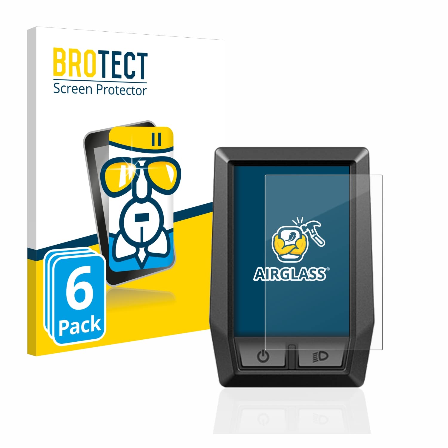 Protection D'Écran BROTECT Pour Nissan Leaf E Plus (Système Infotainment) - Film Ultra Clair Anti-Rayures - Lot De 2