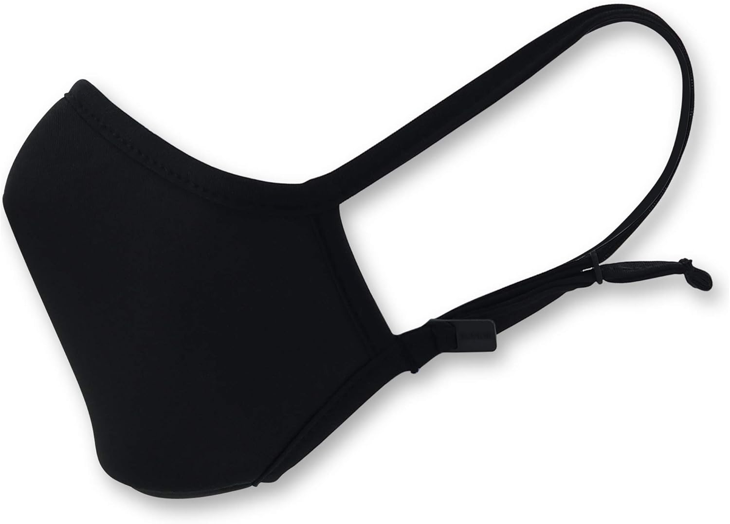 AIR GUARD Premium (2-Pack) Structured Reusable Fitted Fabric Face Mask, Bisous Lips + Black (Love Struck)