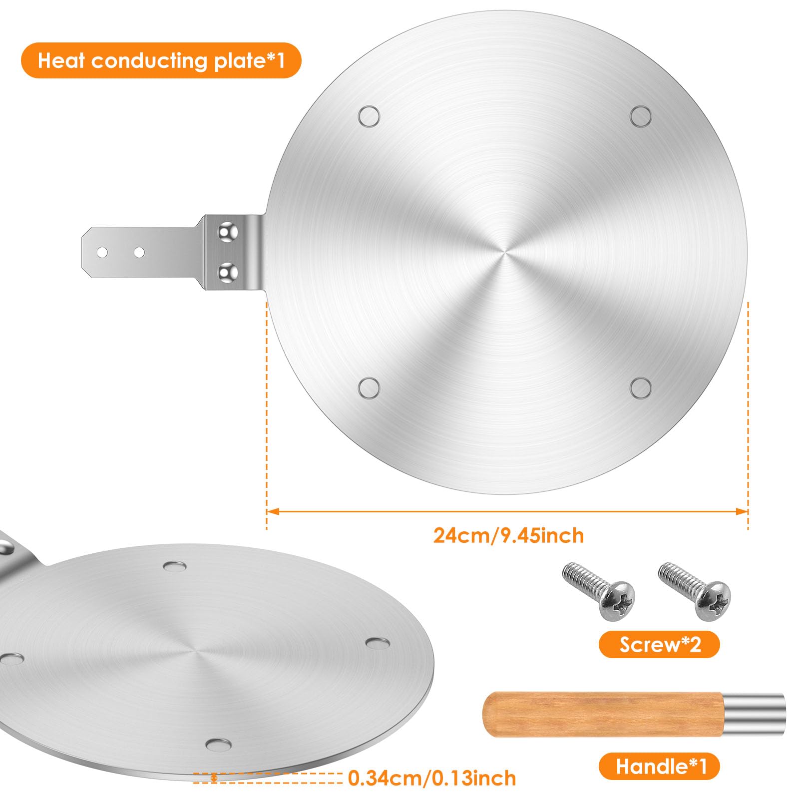 Centaur Double Burner Cast Iron Hot Plate - 21 1/4