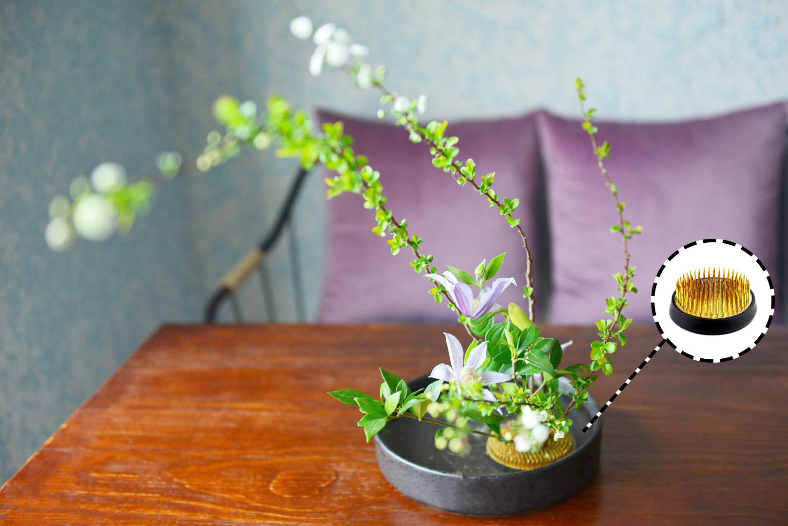 Amazon.com: SVY Japanese Kenzan Ikebana Flower Arranger