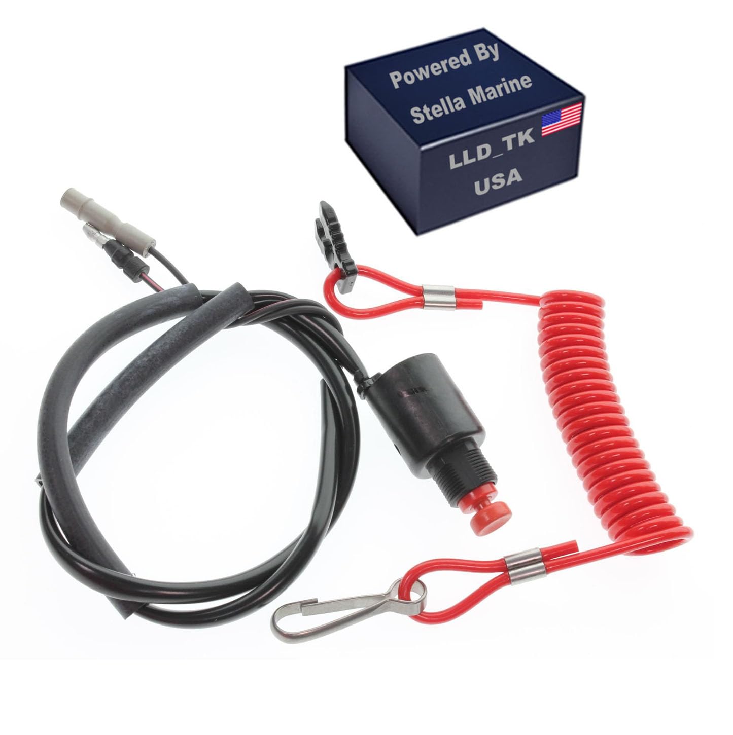 Kill Stop Switch Fits for Honda Outboard BF 25 30 40 50 75 90 115 130 135 150 130 200 225 HP 35180-ZV7-033