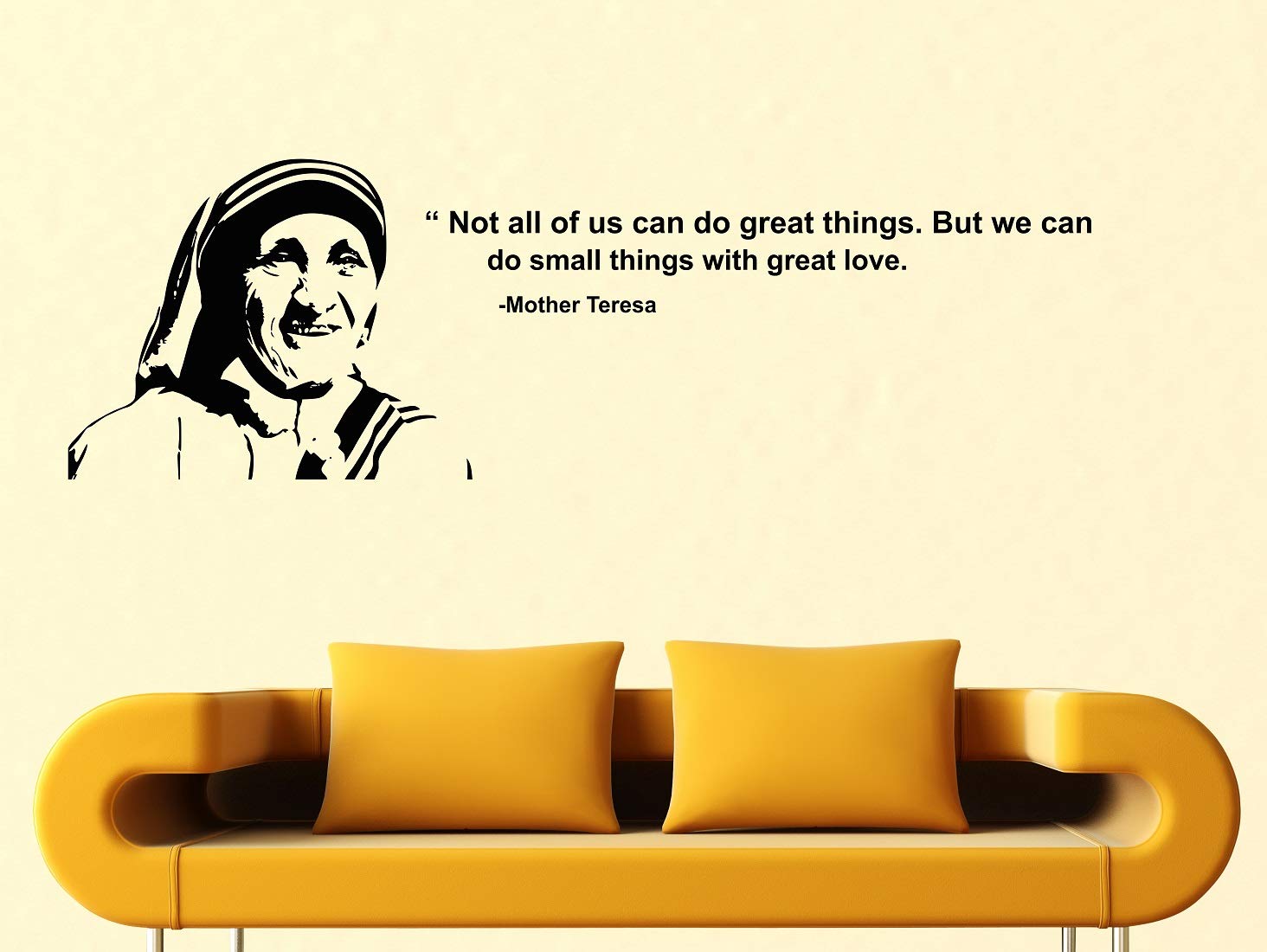 Wallstick Mother Teresa wallstickers (110 cm x 35 cm)-image-21
