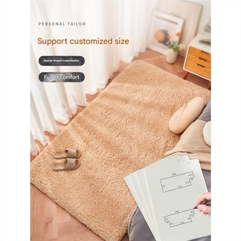Tapis de salon antidérapant grand format doux pour sol froid - 5