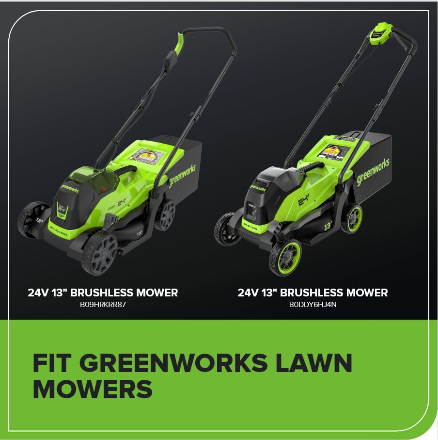 Image of Greenworks Replacement Lawn Mower Blade (Fits : 13' Mower / 2534402 /2554102)