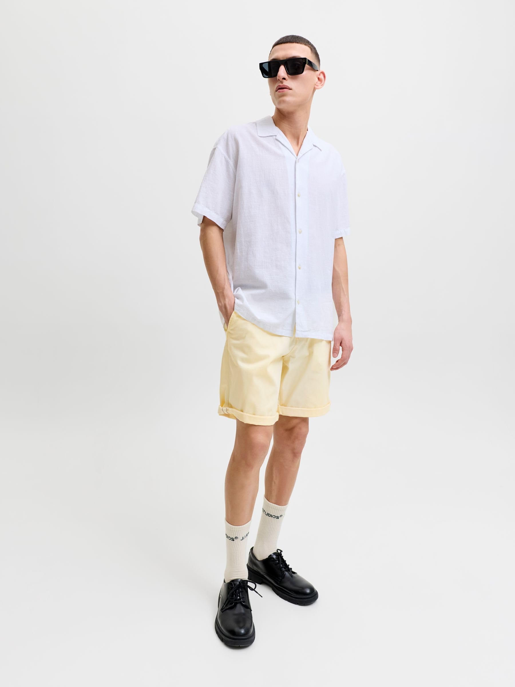 JACK & JONES - Jpstbowie Shorts Solid SRT SN, Jpstbowie - Pantaloncini Solid SRT SN Uomo