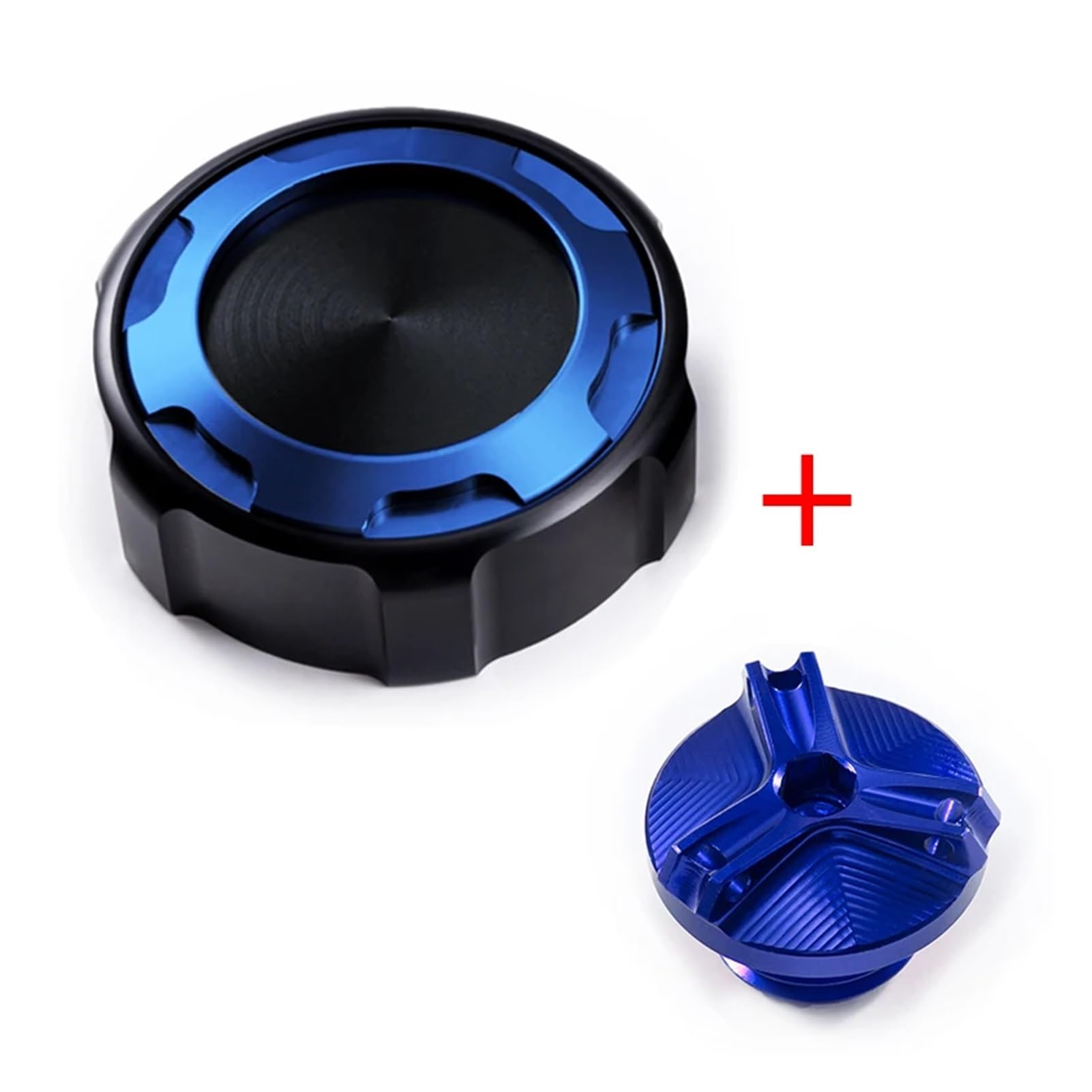 Engine Cap Motorcycle Suzuki Hayabusa Accessories Anodized Aluminum Brake Fluid Cap & Engine ...