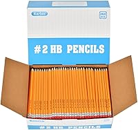 Vista 1 de Rarlan Wood-Cased #2 HB Pencils, Pre-sharpened, 360 Count Bulk Pack