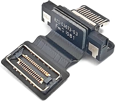USB-C I/O Board Type-C Thunderbolt Port 821-03673-A Replacement for MacBook Air 13" M2 A2681 2022 Year DC Power Jack Connector