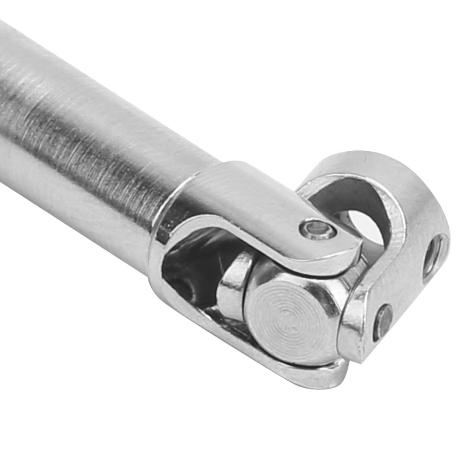 Drfeify Arbre D'Entraînement Central Arrière 50-65mm – Pièce De Rechange Compatible Avec Le Camion WPL D12 1/10 RC – Métal Durable Et Facile à Installer