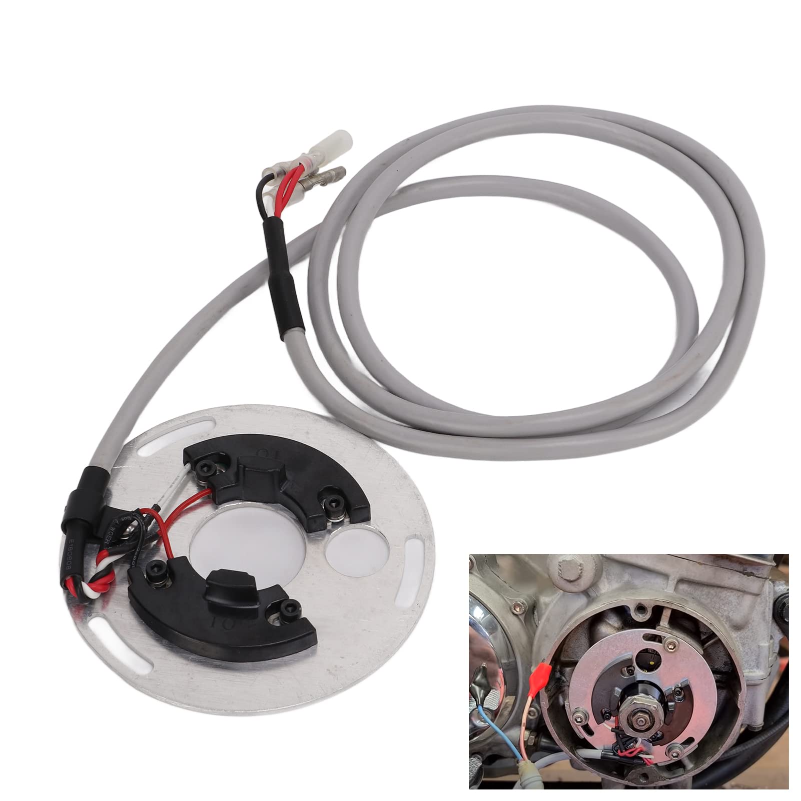 Reemplazo del de Encendido Electrónico Autocontinido para 650 750 Four Cylinder 3 Bits Leer Diseño T 3 Bits Leer Diseño en Tiempo Real de la Batería para la Pantalla y Pantalla Bloqueo