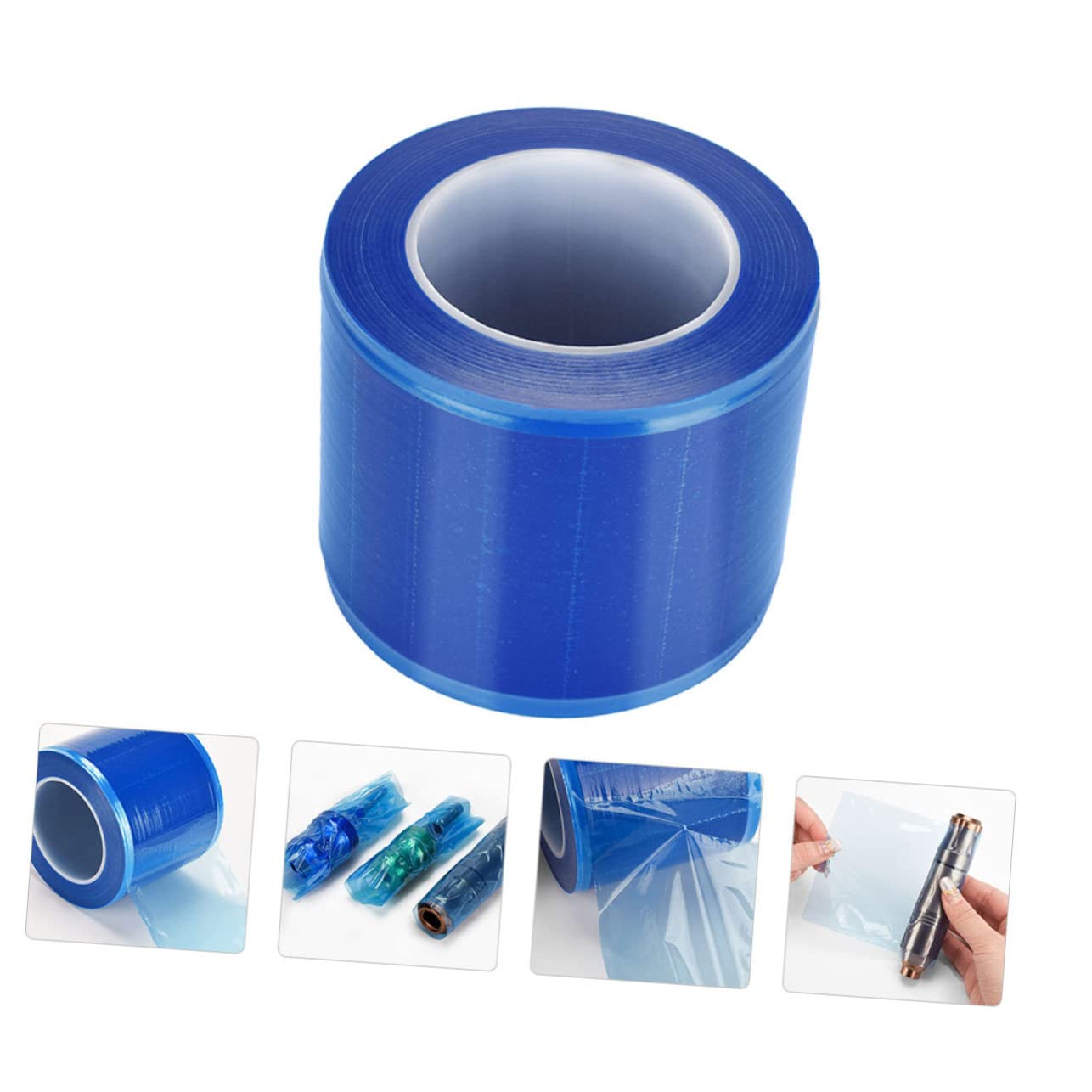 OSOLADY Disposable Tattoo Protective Film 1200 Sheets Roll Plastic Membrane for Tattooing Barrier Film for Tattoo Tools