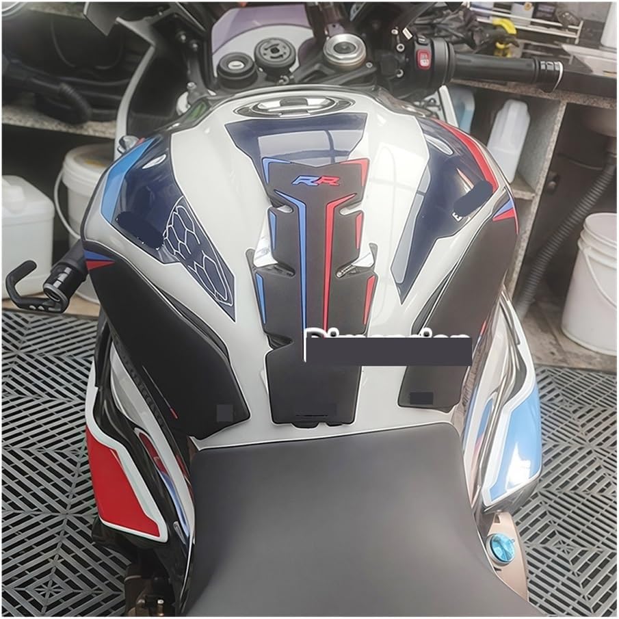 Tank Traction Pad Motorcycle Fuel Tank Side Anti-Slip Sticker Mat Rubber for S1000RR 2019 2020 2021 2022 2023 2024