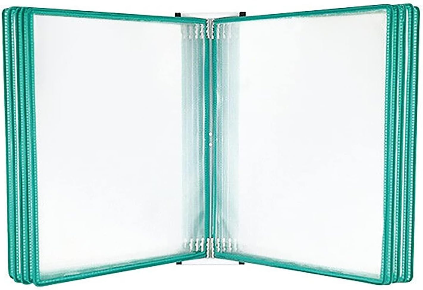 Teczki, Uchwyt na dokumenty montowany ścianie, stojak flipchart, magnetyczny uchwyt formatu A4 w formacie Letter(Green)