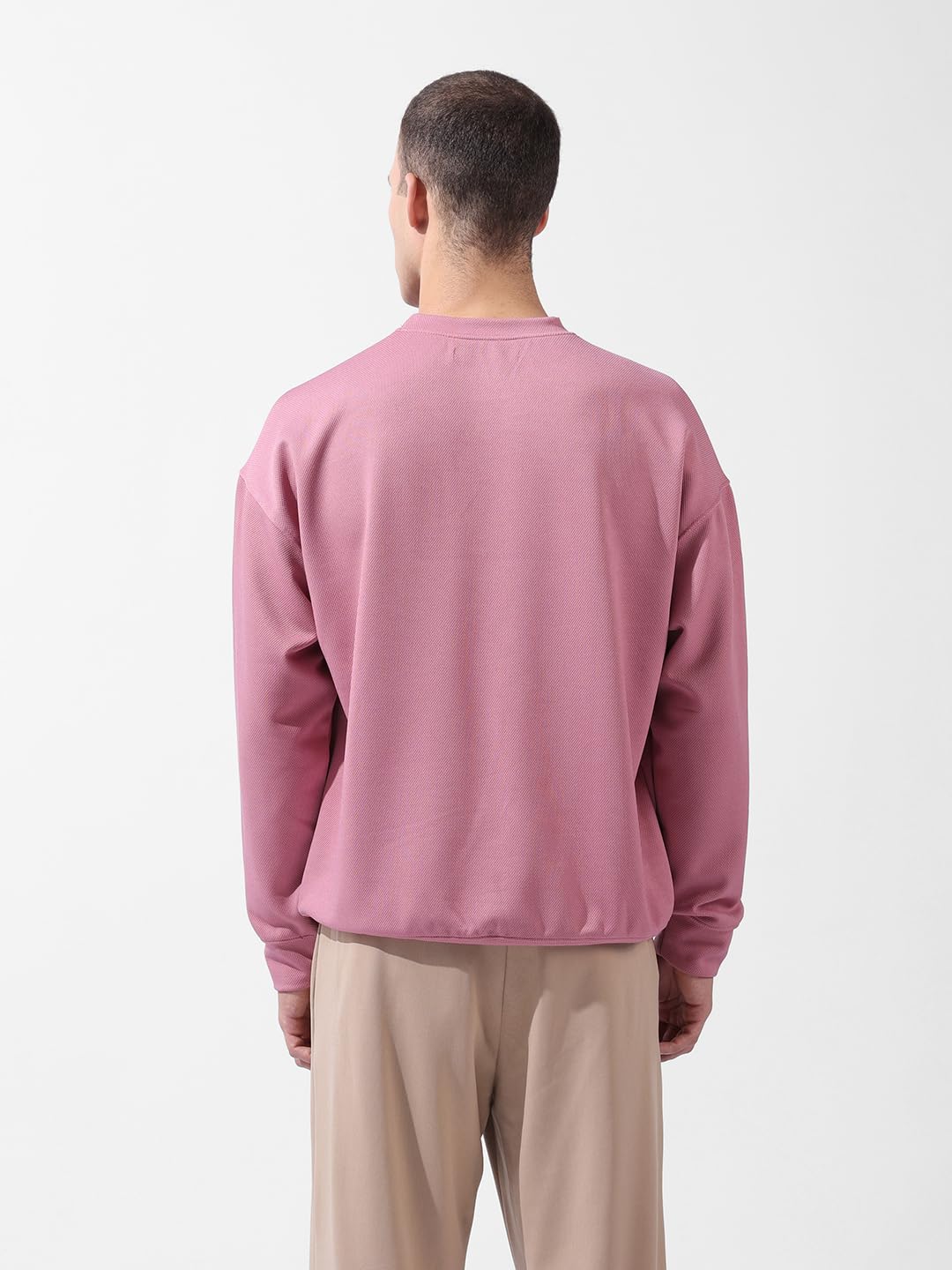 The Indian Garage Co Felpa girocollo da uomo con maniche lunghe e vestibilità comoda