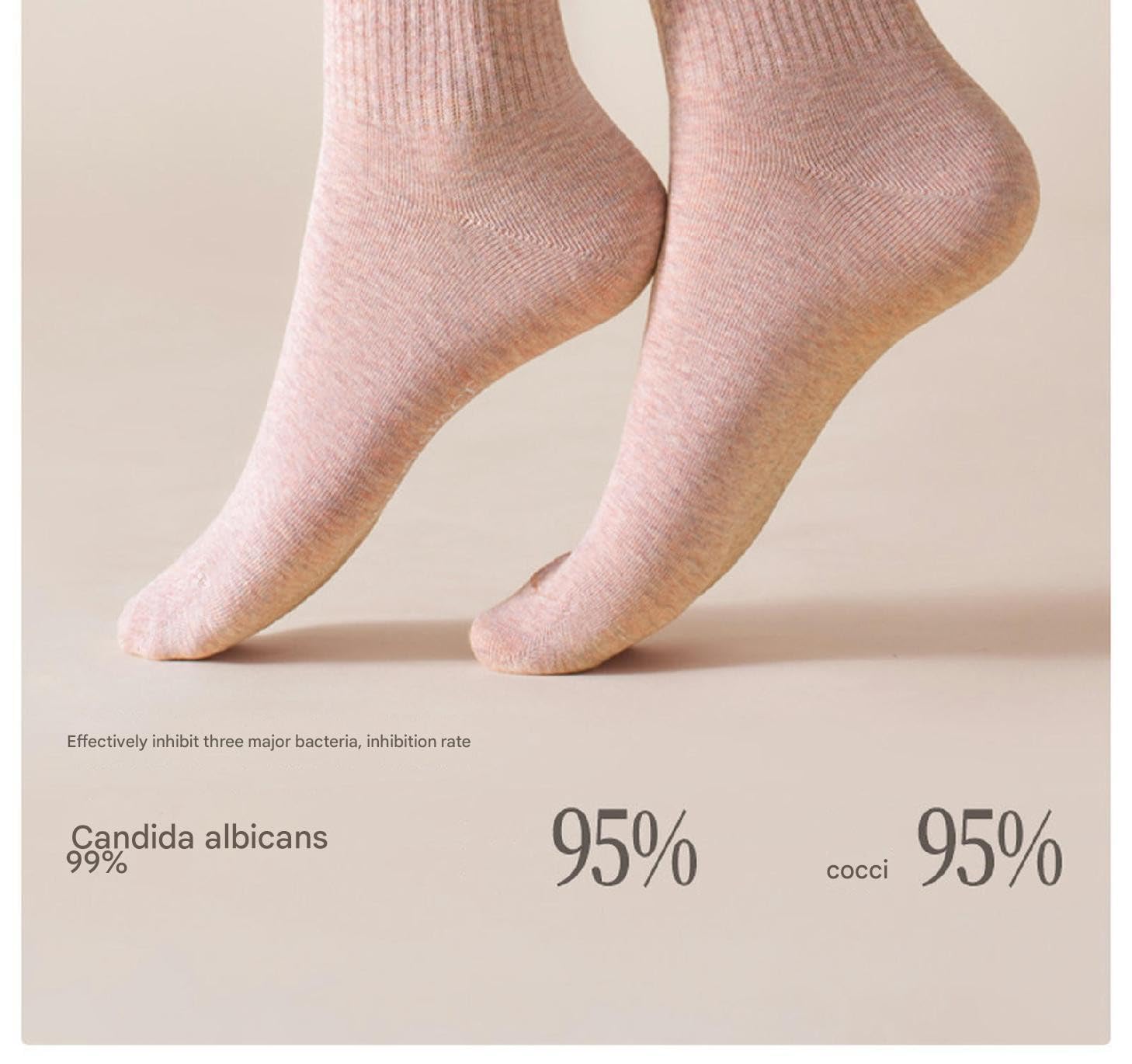 Calzini 5 Paia di Calzini da Donna Autunno E Inverno Corto Corto Anti-Odor Calzini di Cotone Medio Calzini Corti da Donna-i-codice Medio
