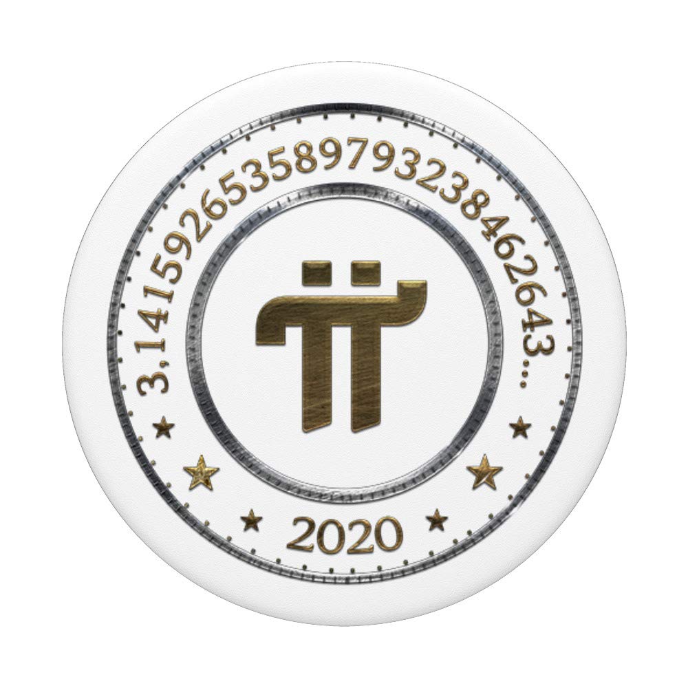 Amazon.com: Pi Network Cryptocurrency, 3.14 Coin, Pi Coin. PopSockets Grip  and Stand for Phones and Tablets : Cell Phones & Accessories