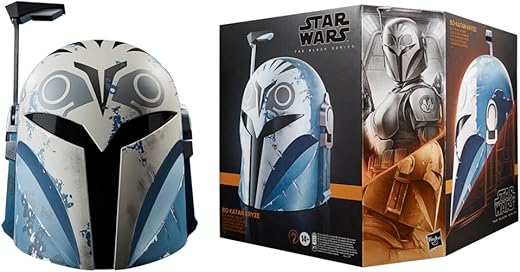 Star Wars The Black Series, Casque électronique Premium Bo-Katan Kryze The Mandalorian,...