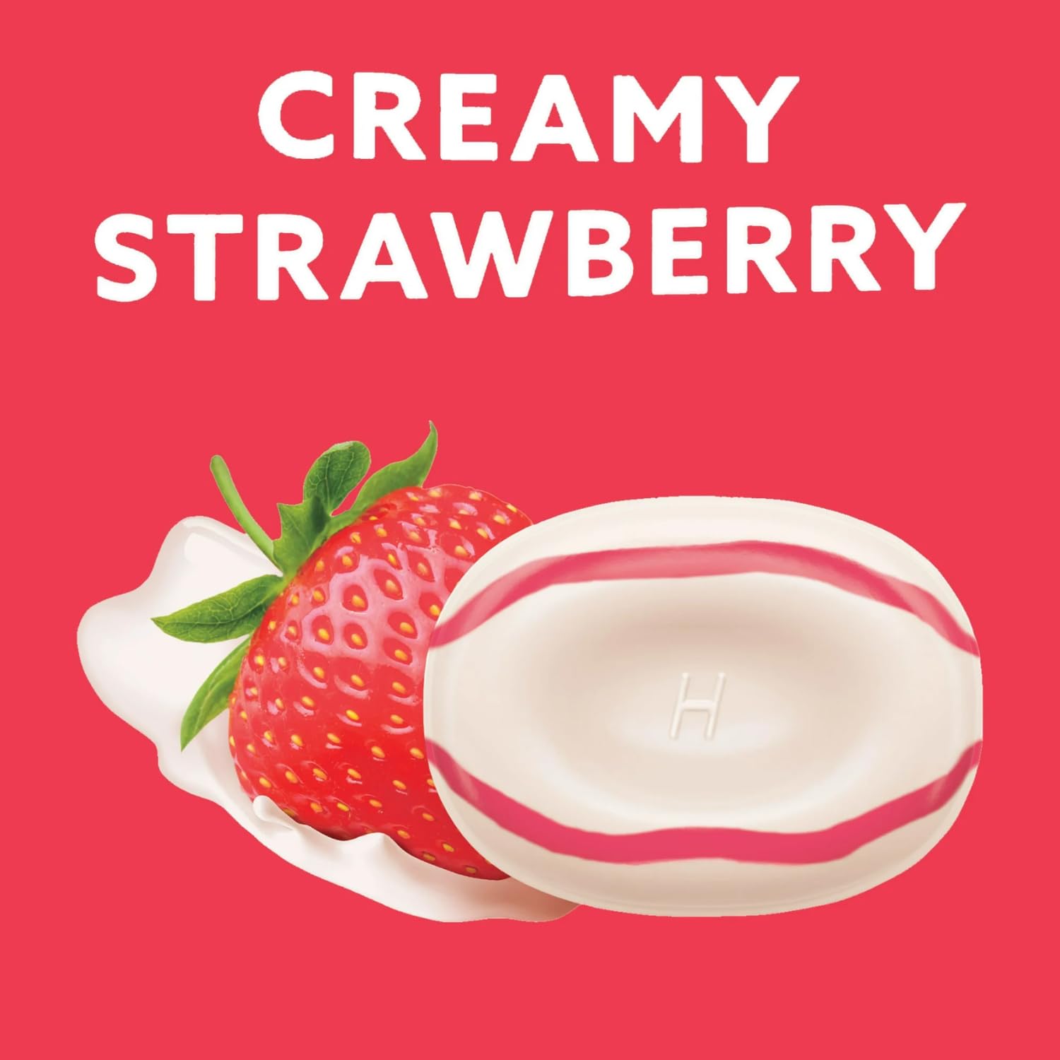 Halls Throat Soothing Creamy Strawberry-Cough Drops for Throat