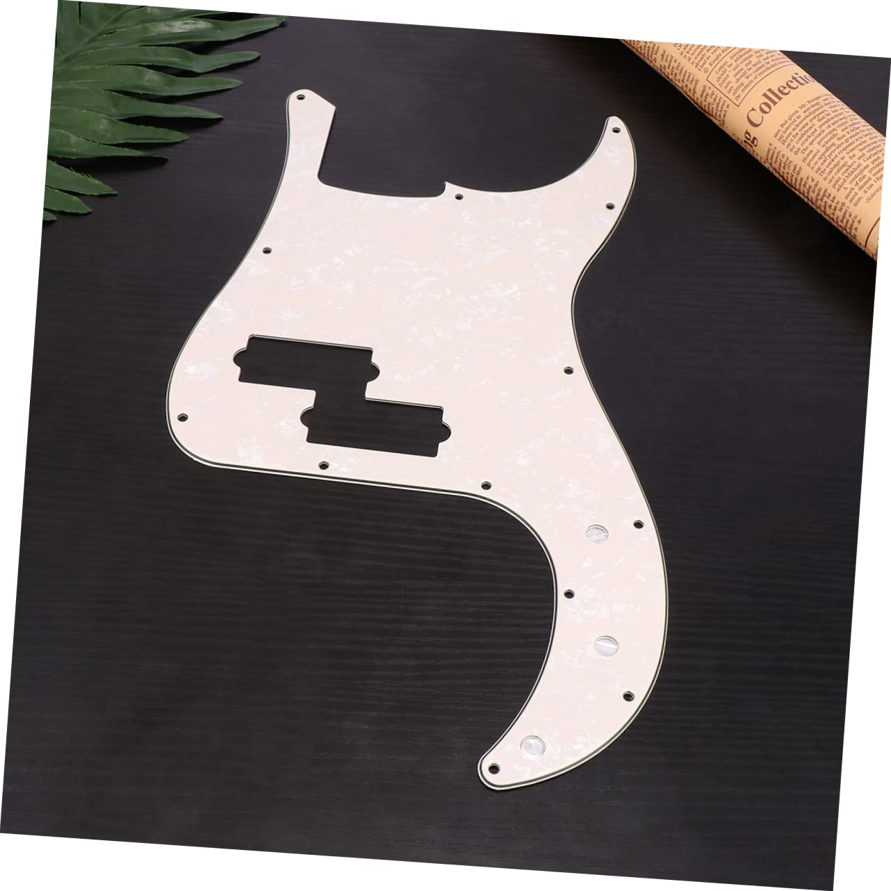 Wakauto 13 Hole Scraper Plate P Low Pickguard Scratch Plate Low Pickguard 13 Hole Pb Panel
