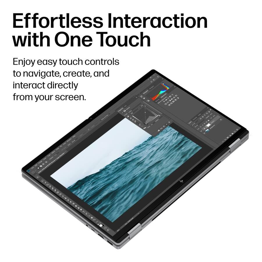 HP OmniBook X Flip 2-in-1 Laptop, 16" FHD+ OLED Touchscreen, AMD Ryzen AI 5 430 Up to 50 Tops(2026), 16GB LPDDR5X, 512GB SSD, Copilot+ AI, Backlit Keyboard, Wi-Fi 7, Bluetooth 6.0, Windows 11 Pro - image 5