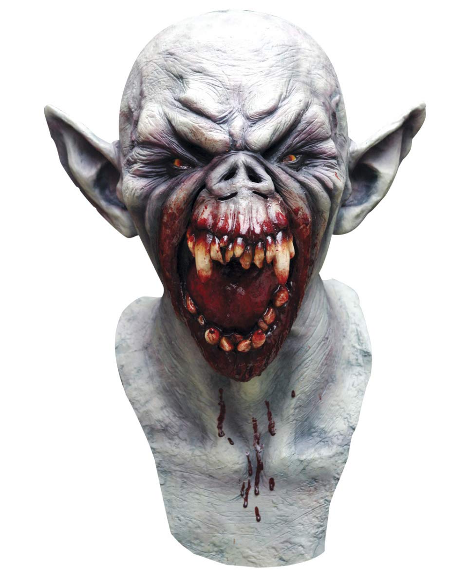Horror-Shop Blutsauger Dracarz Maske