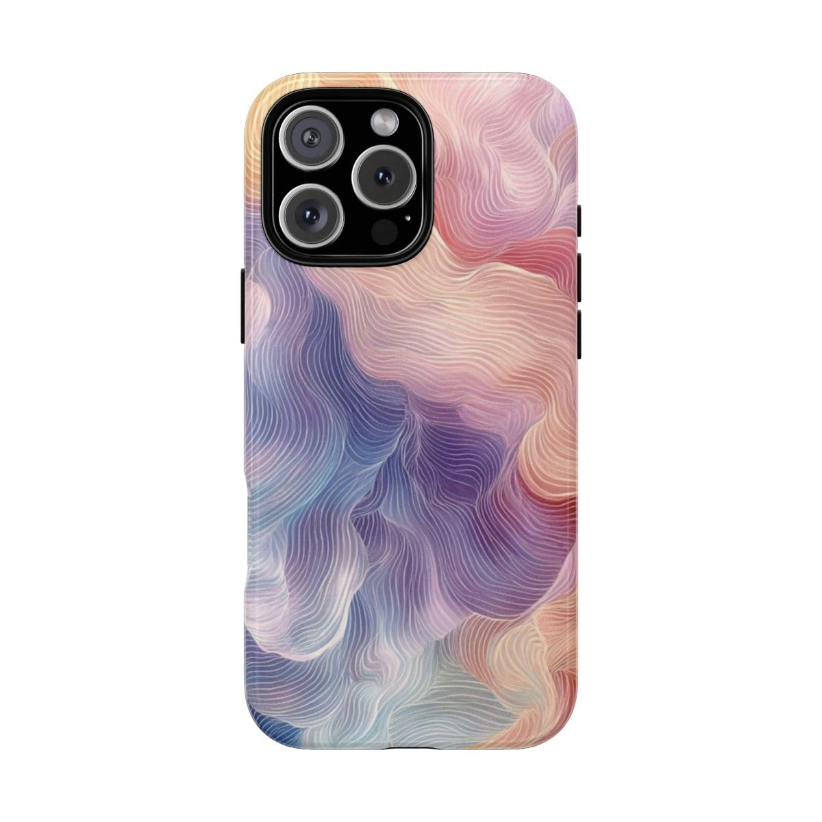 Evitez les rayures sur votre iPhone 16 Pro Max avec cette coque vagues - 5