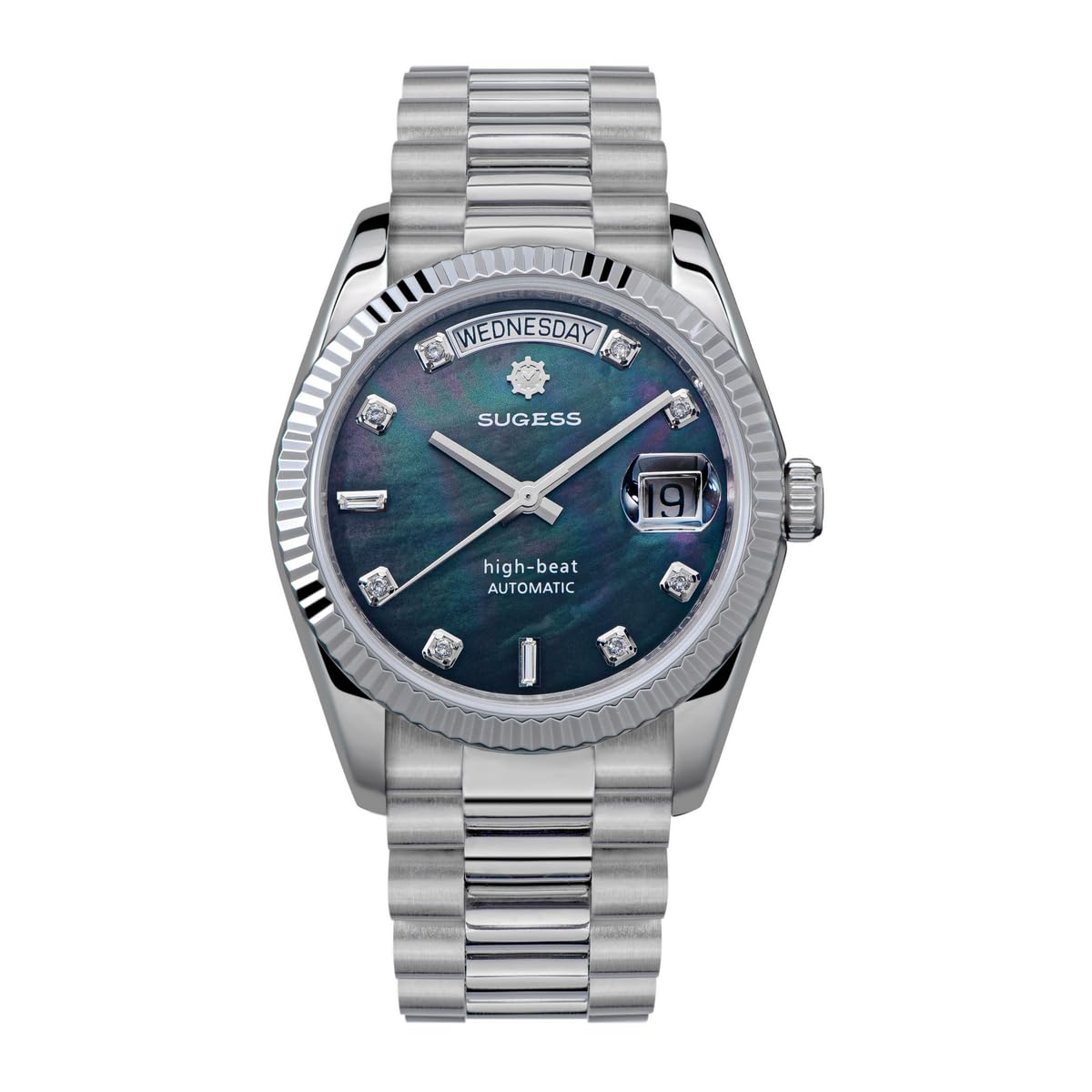 NIADISugess Classic S449 Automatic dan and date Men's Watches Sapphire Glass Waterproof Luxury Mechanical Watch
