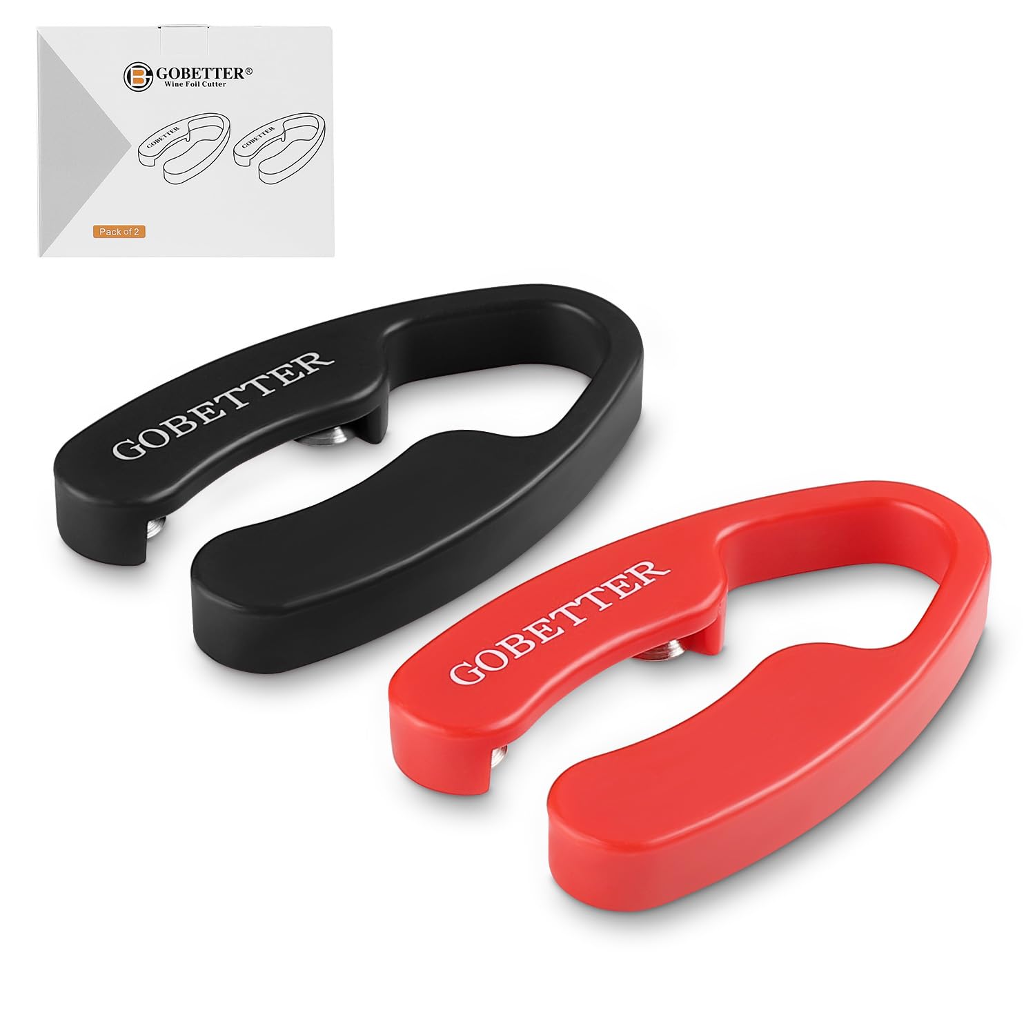 GOBETTER Wine Foil Cutter - 2 Pack, Magnetic! -9