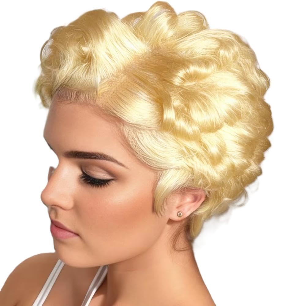Haarpflege Kurze Bob Schnitt Perücke Aus Echthaar Lockiges Echthaar 13x4 Lace Front Perücke Für Frauen Mit Transparenter Spitze