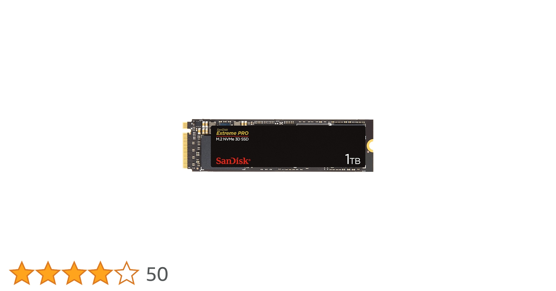 Amazon | SanDisk 内蔵SSD M.2-2280 / 1TB / SSD Extreme Pro