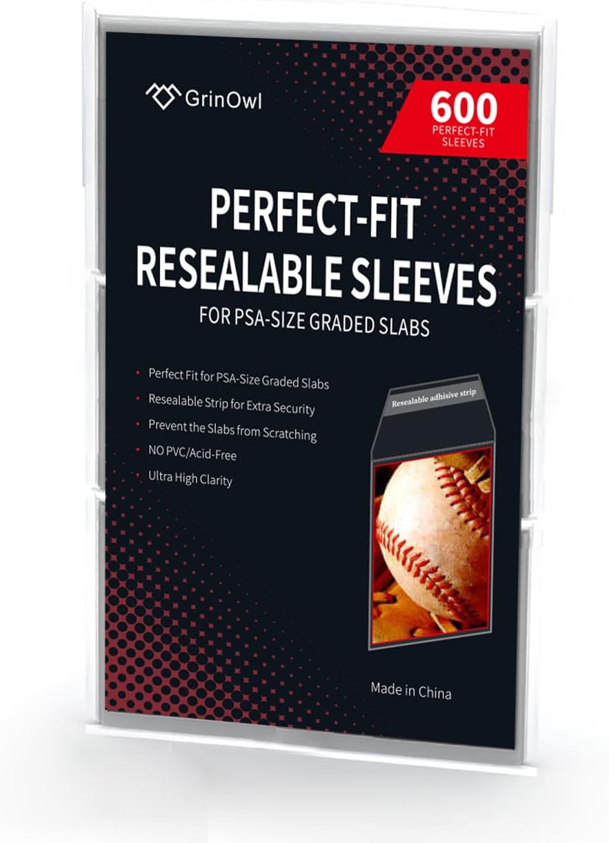 grad card pack 3 slots Graded Card Storage Box Case Compatible with PSA Slab main image 1