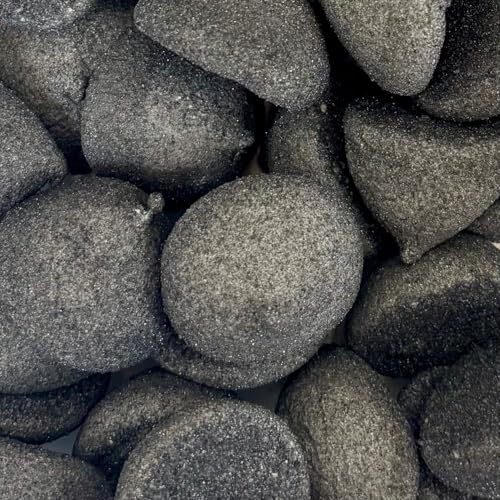 Black Paint Ball Marshmallows 500g Share Bag by The Gourmet Sweet Company