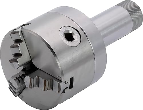 Miniatura 8 de CME - Portabrocas de torno de 3 mandíbulas autocentrante de 4 pulgadas montaje 5C mordazas reversibles mordazas adicionales