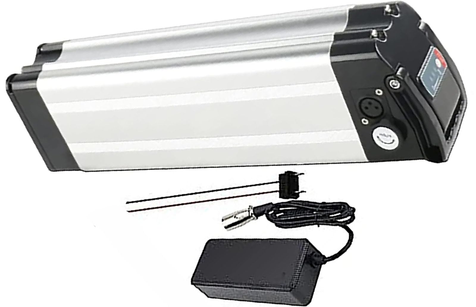 Batterie Vélo électrique 36V 20Ah - PVC étanche Avec Chargeur - Pour Moteur 200W à 800W - Livraison Avec BMS De Protection
