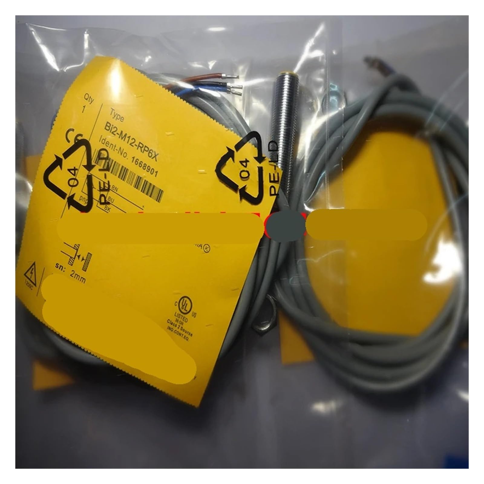 EWHBGSJOP 1pcs proximity switch BI2-M12-AN6X BI2-M12-RN6X BI2-M12-RP6X NI4U-M12-AP6X-H1141 NI4U-M12-AN6X-H1141 sensor(BI2-M12-RP6X)