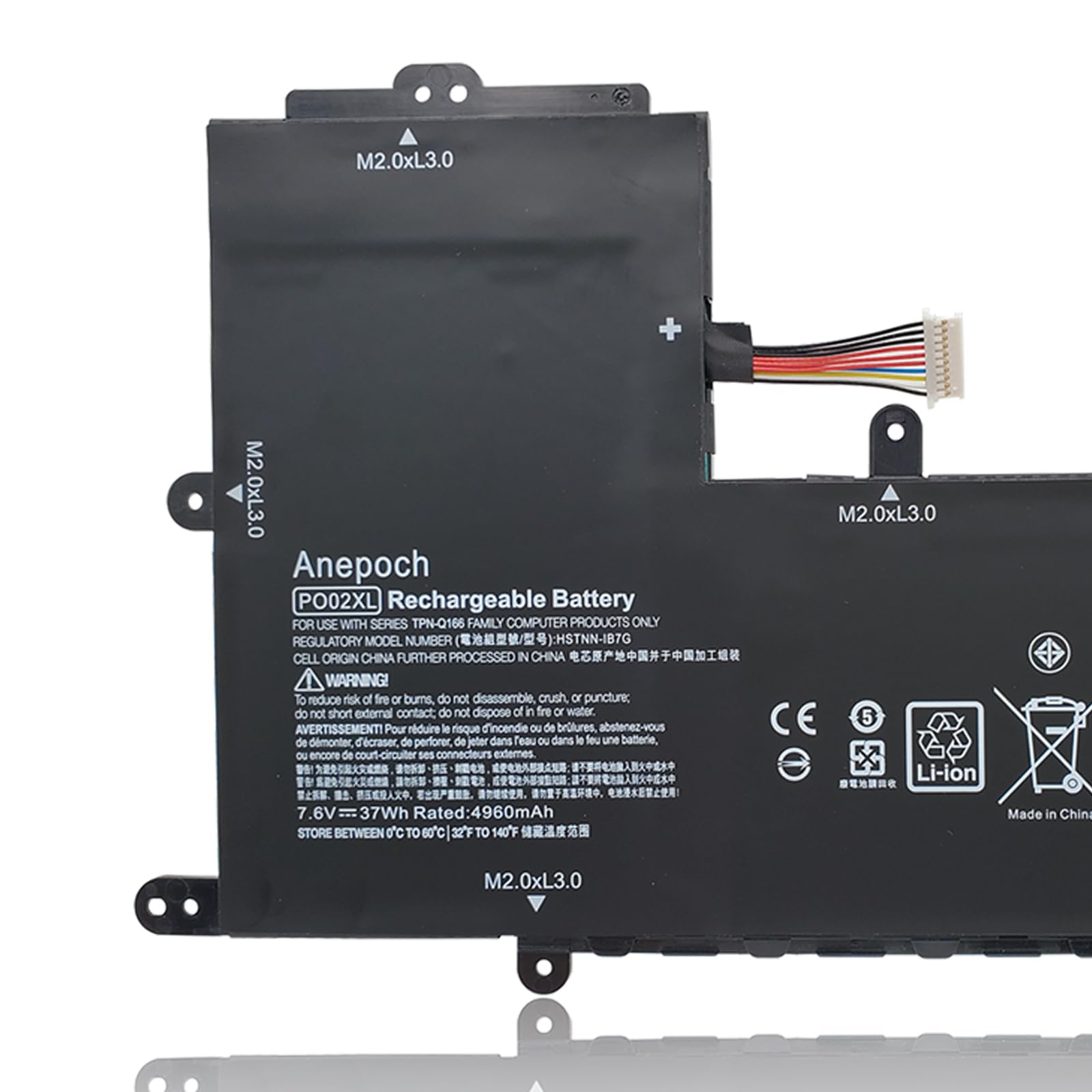 Amazon.com: Anepoch PO02XL Laptop Battery Replacement for HP