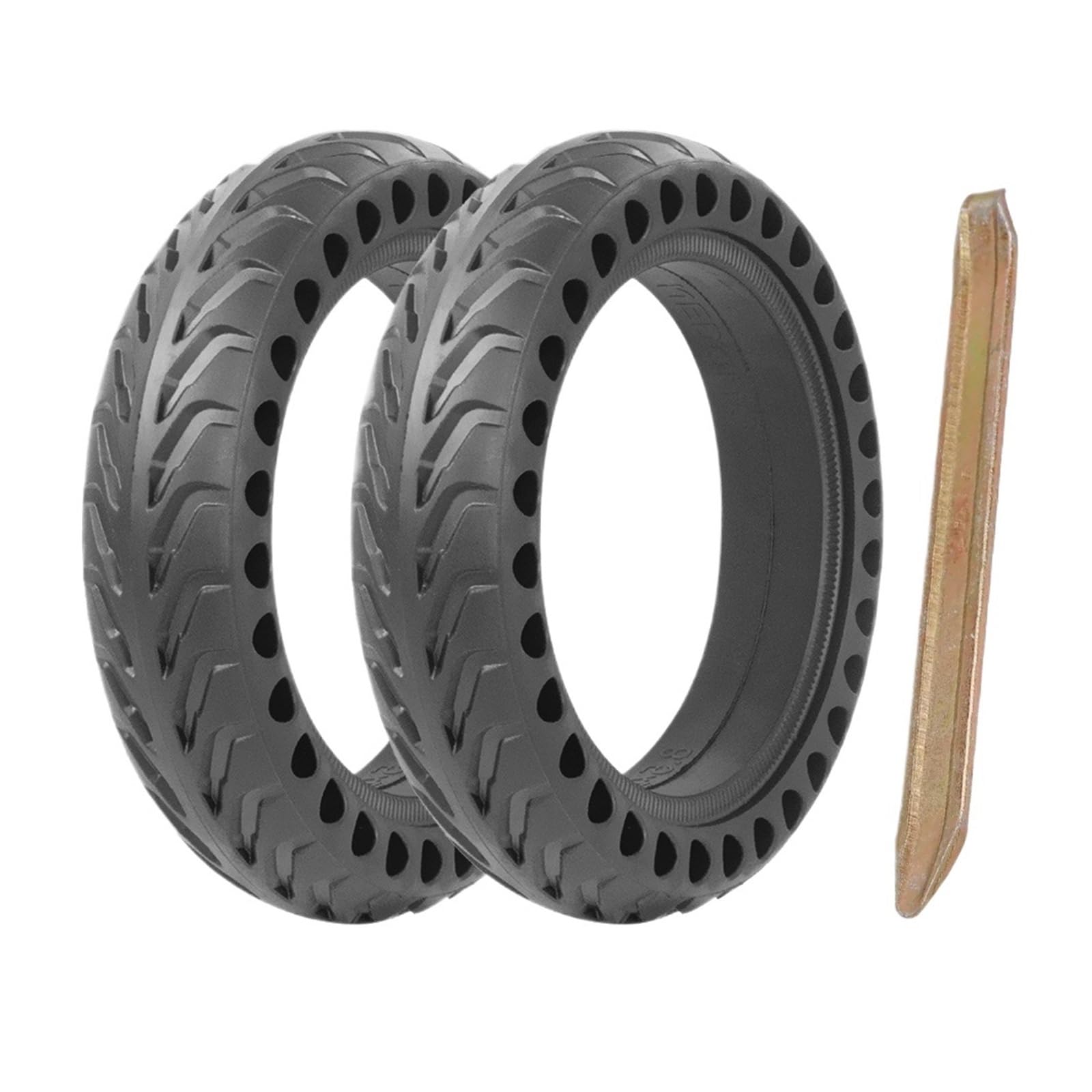 Solidna opona 8,5 cala, kompatybilna z hulajnogą Xiaomi M365/M365 Pro/Pro 2 MI 3, kompatybilna z oponami amortyzatorów Gotrax/gxl V2/XR(2 pcs solid tyres and tool)