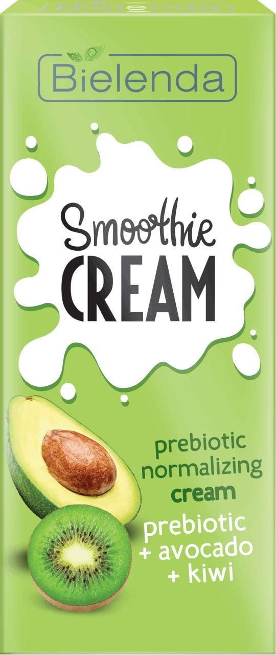 Bielenda Smoothie Cream Prebiotic Normalizing Cream Avocado & Kiwi 50ml