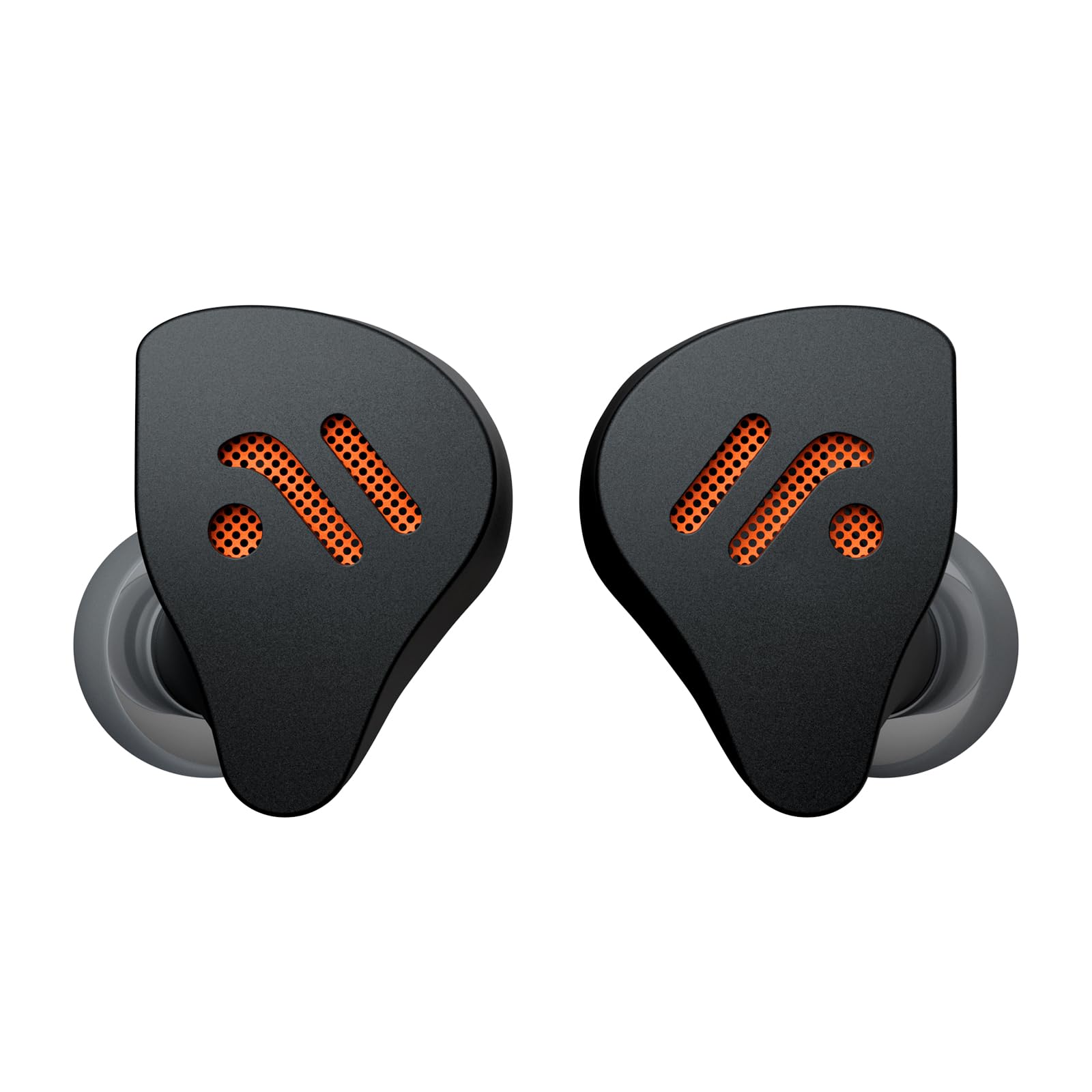 Fosi Audio IM4 Offene Hi-Fi-In-Ear-Monitor-Kopfhörer, 10-mm-Beryllium-Treiber, N52-Doppelmagnet und Doppelkammer, abnehmbares 2-Pin-Kabel 3,5 mm symmetrisch, individuelle Abstimmung, Schwarz