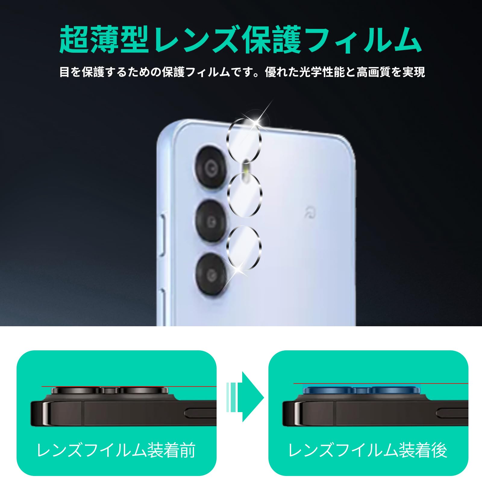 ３枚入り　保護フィルム Xperia XZ3 フィルム 保護フィルム 液晶保護 ガラスフィルム